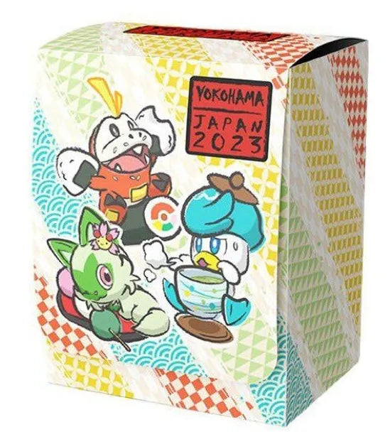 Pokemon Center Japan TCG Deck Box – Multicolor With Erika, Mew, Pikachu, Piplup, Chien-Pao, Poke Ball