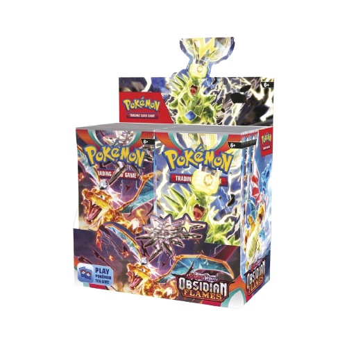 Pokémon Card Game Scarlet & Violet Obsidian Flames Booster Box Official Factory Sealed