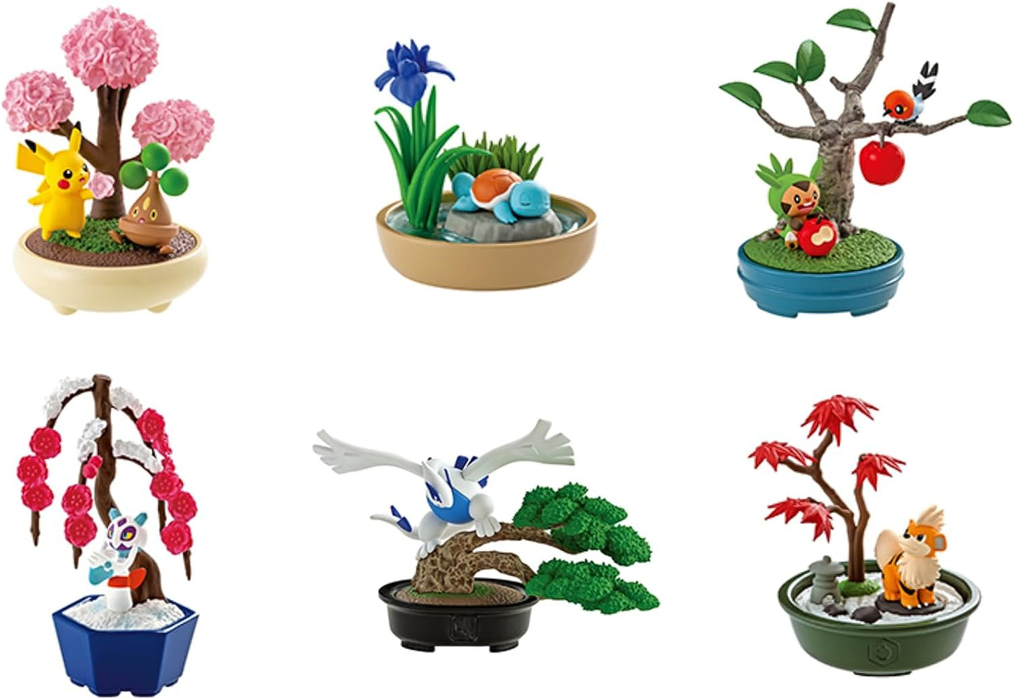 Pokémon Center Pokémon Bonsai Vol.2 - 4 Seasons Re-Ment Figure