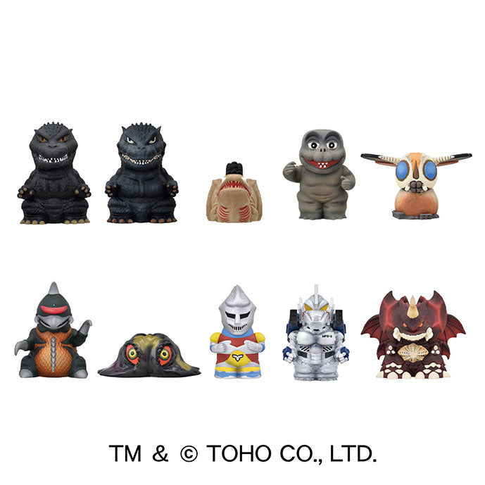 TOHO Godzilla Set 2 Sofvi Puppet Mascot ENKSY (Blind)