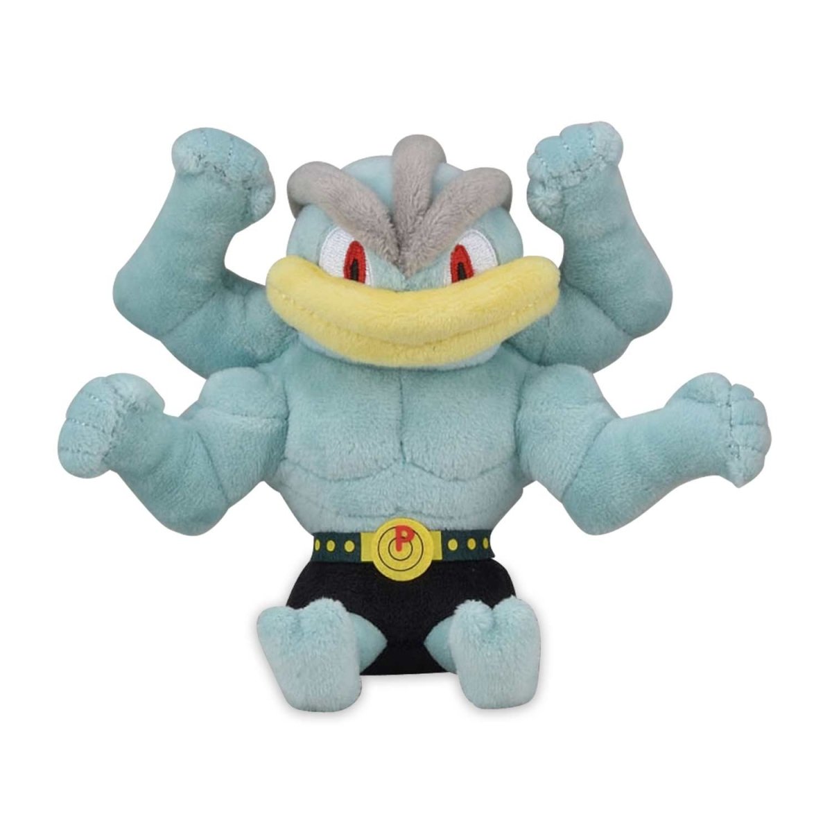 Pokémon Center Fit/Sitting Cuties Official Plush Gen 1 - Machamp
