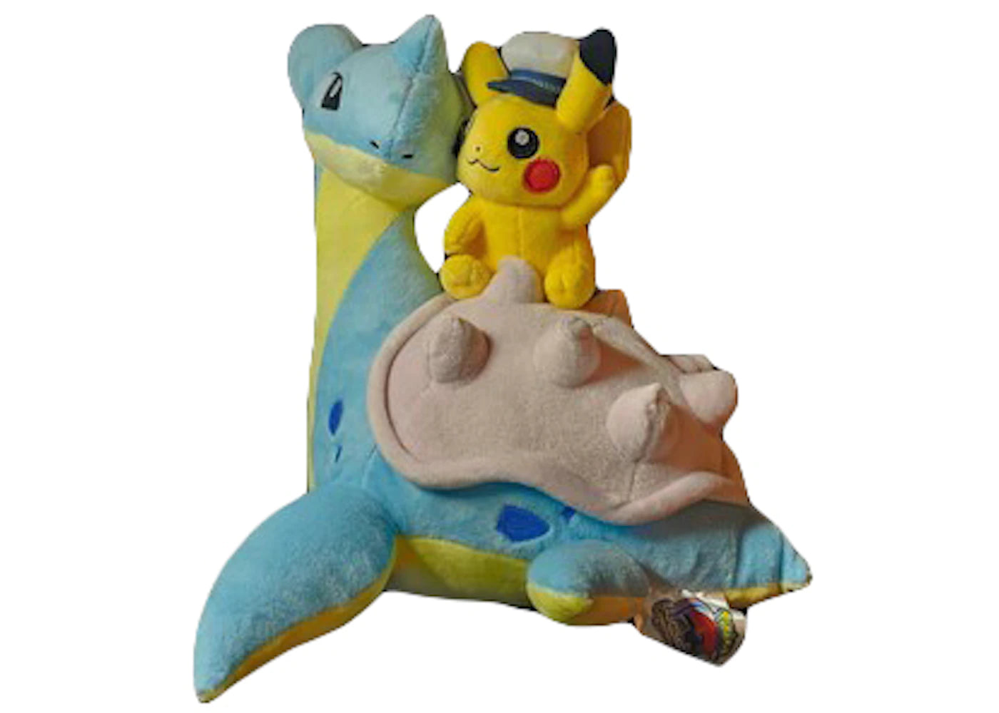 Pokémon Center Yokohama Worlds 2023 Lapras & Pikachu Official Plush (Exclusive)