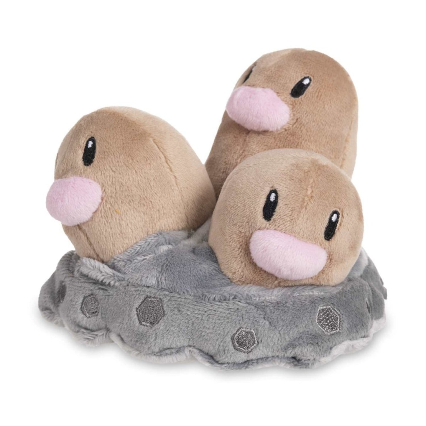 Pokemon Center Fit / Sitting Cuties Official Plush Gen 1 - Dugtrio