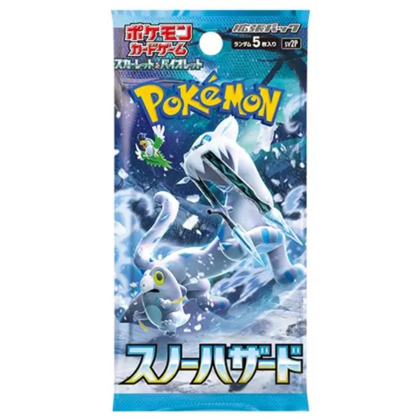 Pokémon Card Game Scarlet & Violet Expansion Pack Snow Hazard PACK