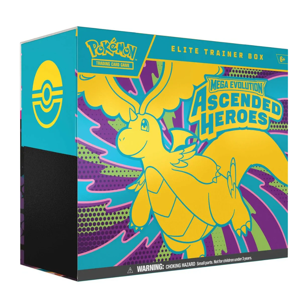 Pokémon Elite Trainer Box ME Ascended Heroes Official Factory Sealed