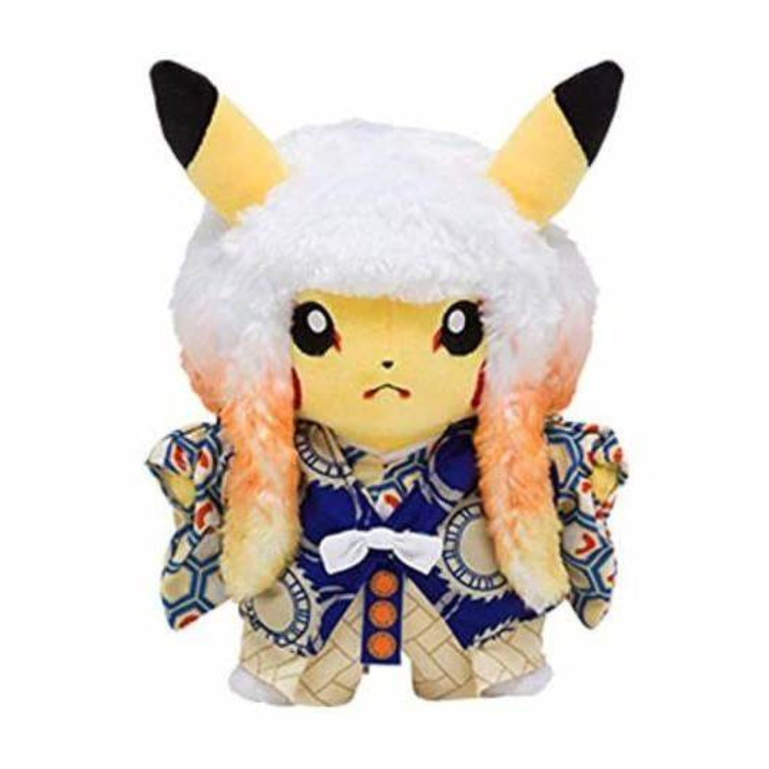 Pokémon Center Pikachu Kabuki Official Plush