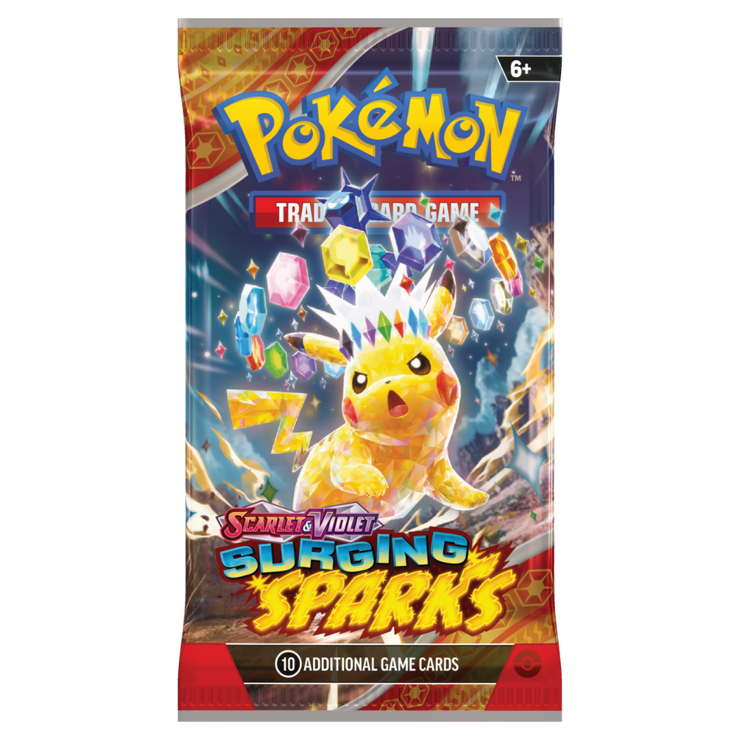 Pokmon Booster Pack S&V Surging Sparks Official Factory Sealed Kuma Cards Pokmon Booster Pack S&V Surging Sparks Official Factory Sealed Kuma Cards