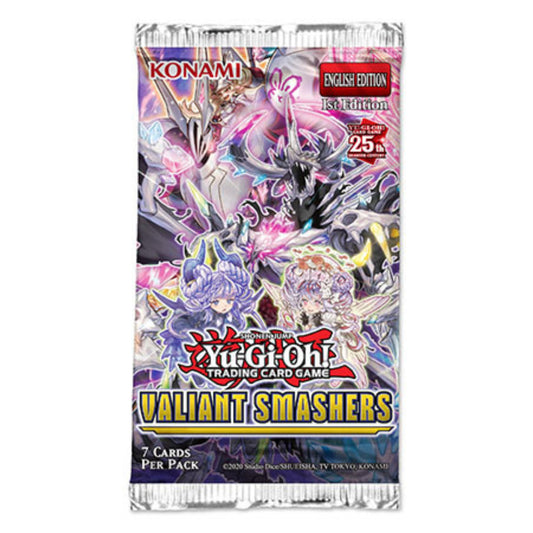Yu-Gi-Oh! Trading Card Game Valiant Smashers (1st Edition) 25th Quarter Century Booster Pack