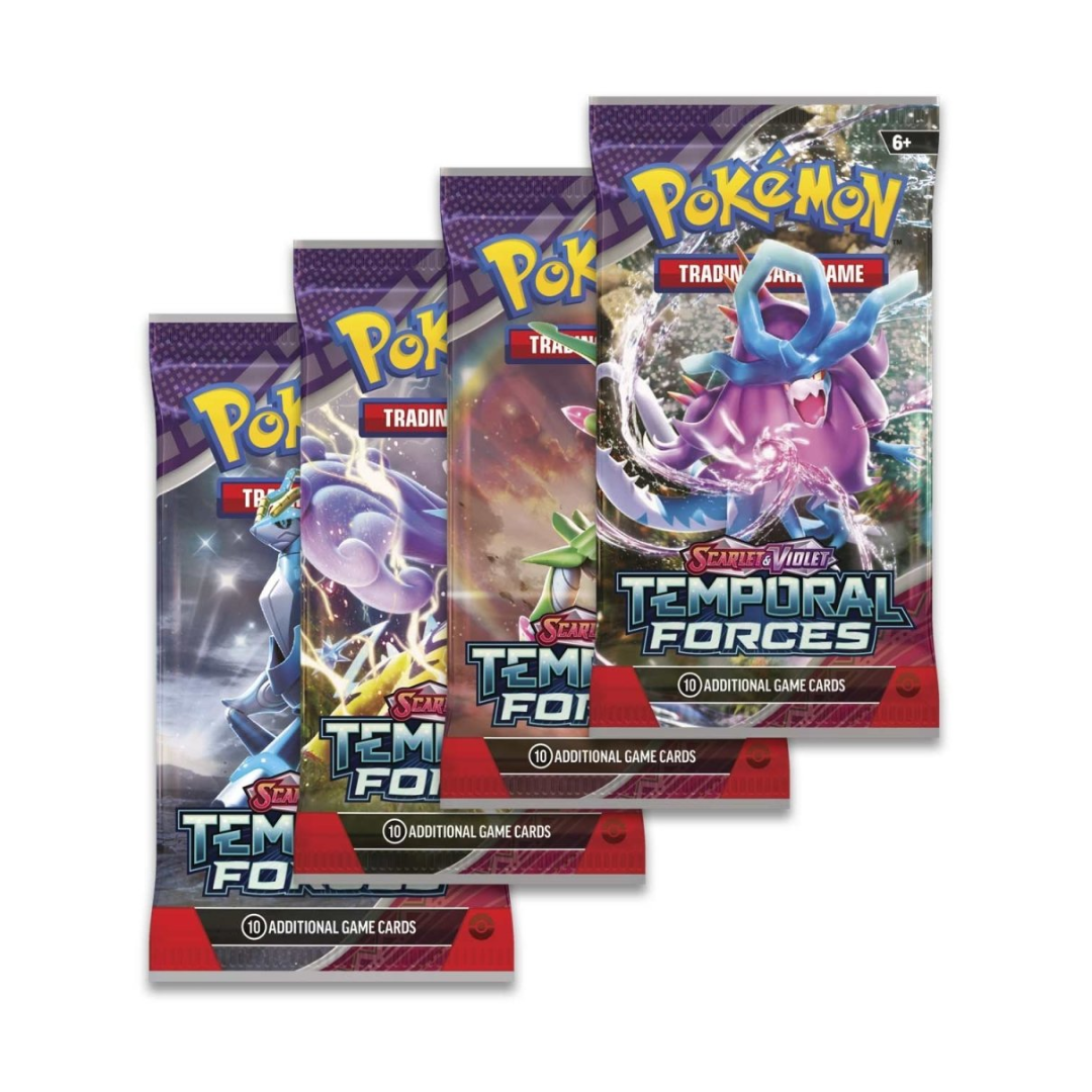 Pokémon Booster Pack S&V Temporal Forces Official Factory Sealed