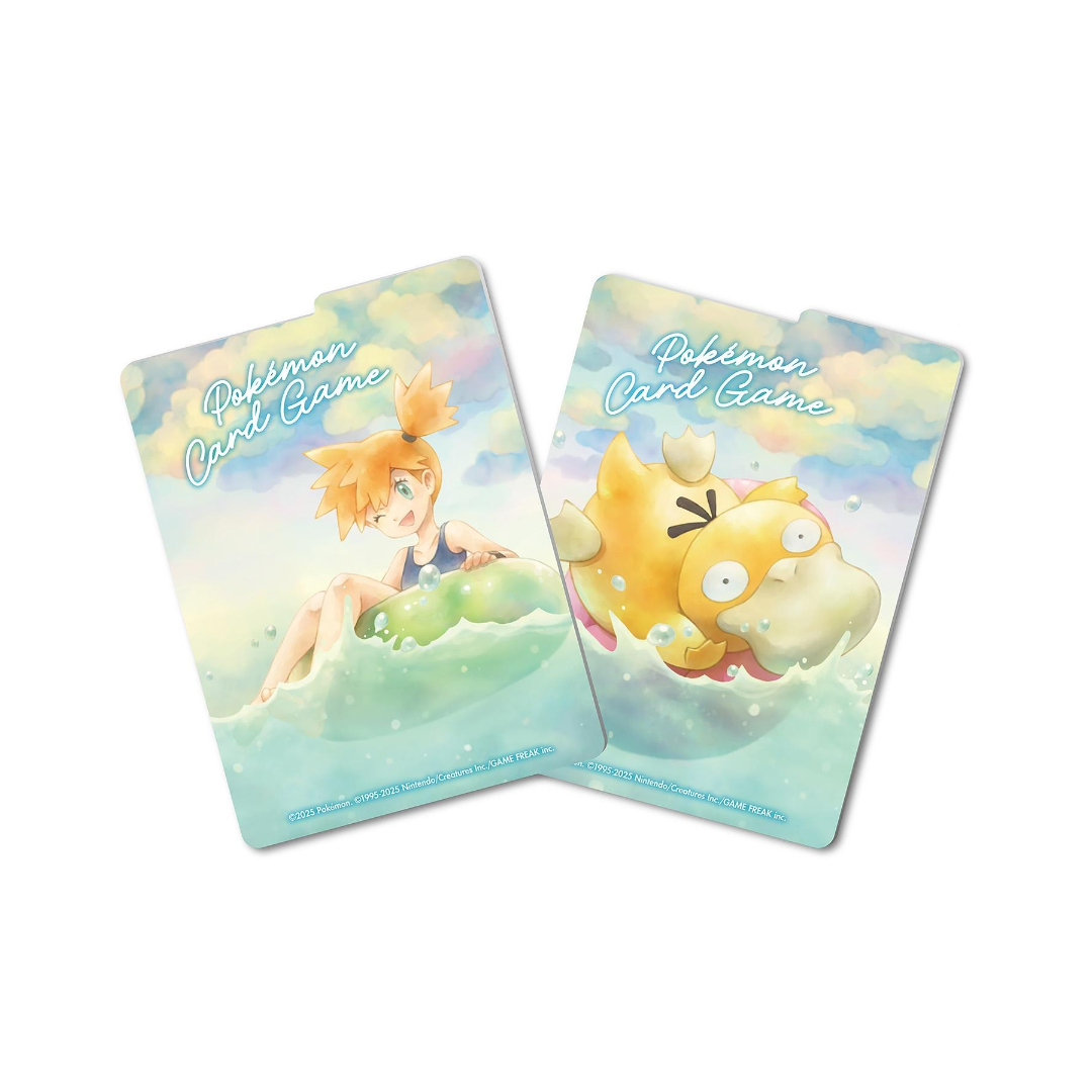 Pokémon Center Trading Card Game Official Deck Box - Misty & Psyduck