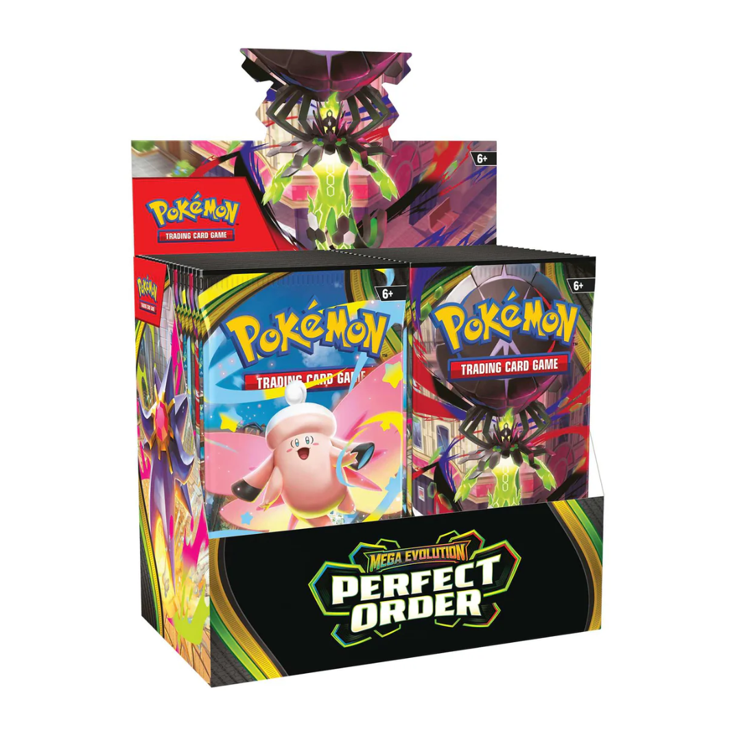 Pokémon Booster Box Mega Evolution Perfect Order Official Factory Sealed