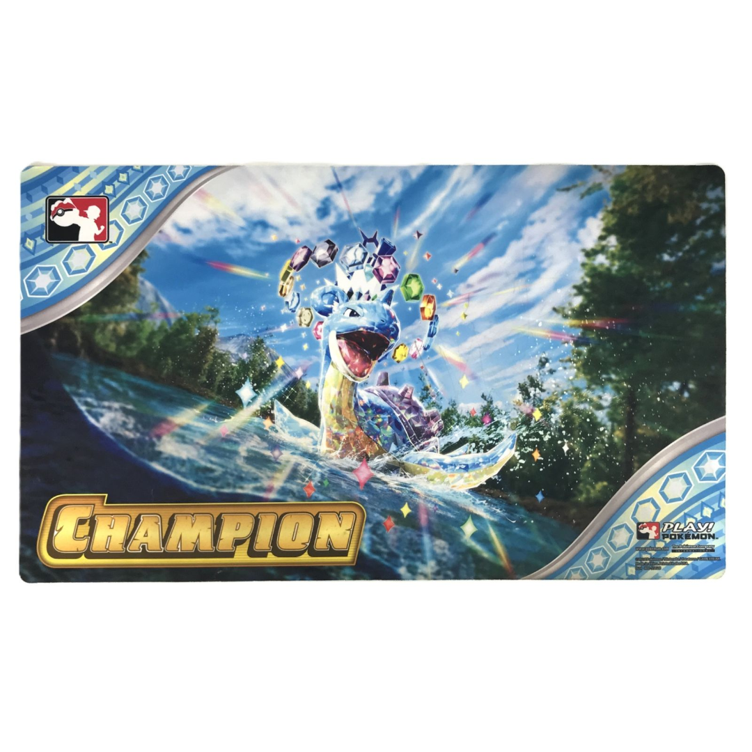 Pokémon Trading Card Game Official Event Playmat - League Cup 2025 Tera Lapras Champion