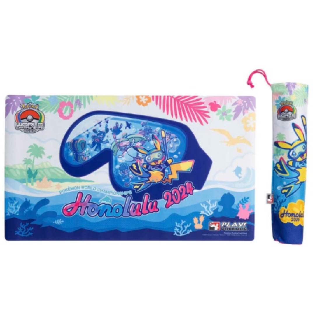 Pokémon Trading Card Game Official Playmat - Honolulu World Championships 2024