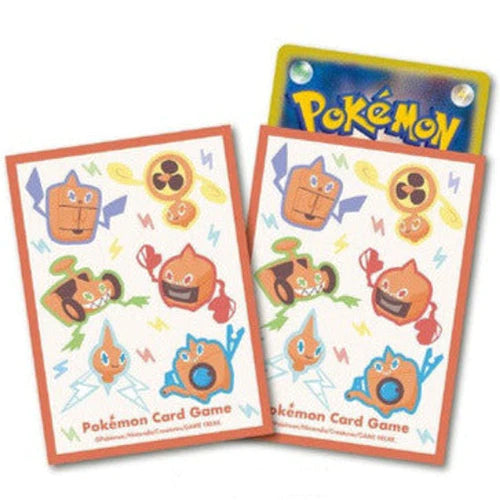 PokƩmon Center Trading Card Game Official Card Sleeves x64 - Change Form? Rotom