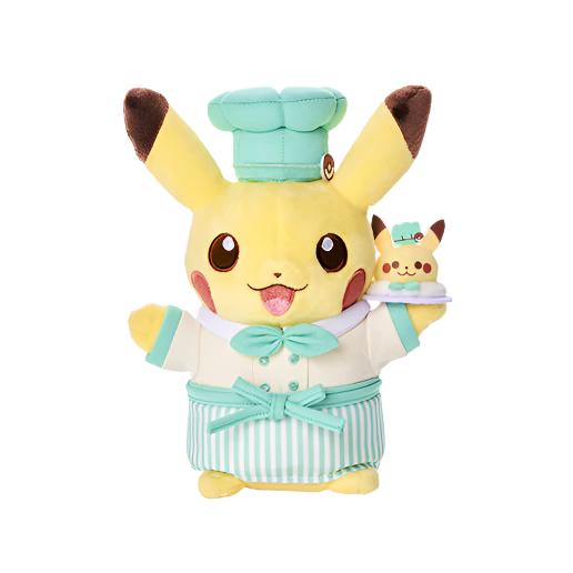 Pokémon Cafe Pikachu Sweets (Green) Official Plush (Exclusive)