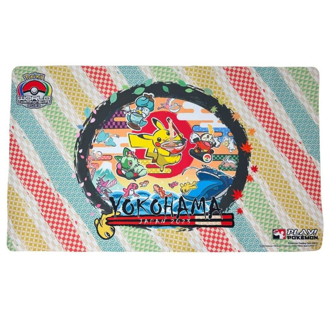Pokmon Trading Card Game Official Playmat - Yokohama World Championships 2023 - Pikachu & Friends Pokmon Trading Card Game Official Playmat - Yokohama World Championships 2023 - Pikachu & Friends