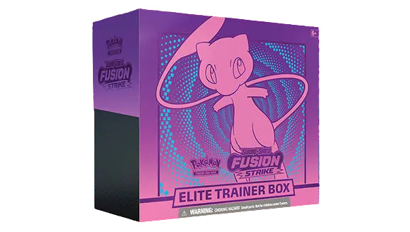Pokémon Card Game Sword & Shield Fusion Strike Elite Trainer Box Official Factory Sealed