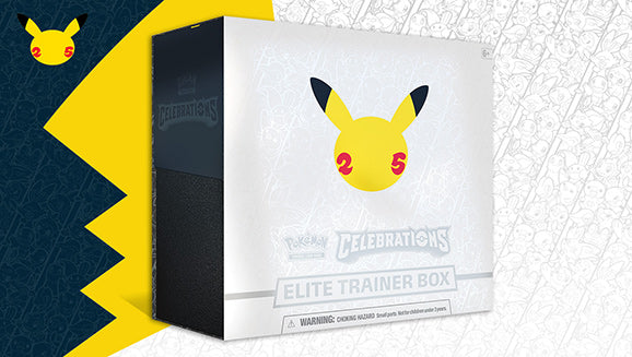Pokémon Card Game Sword & Shield Celebrations Elite Trainer Box Official Factory Sealed