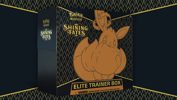 Pokémon Elite Trainer Box Sword & Shield Shining Fates Official Factory Sealed