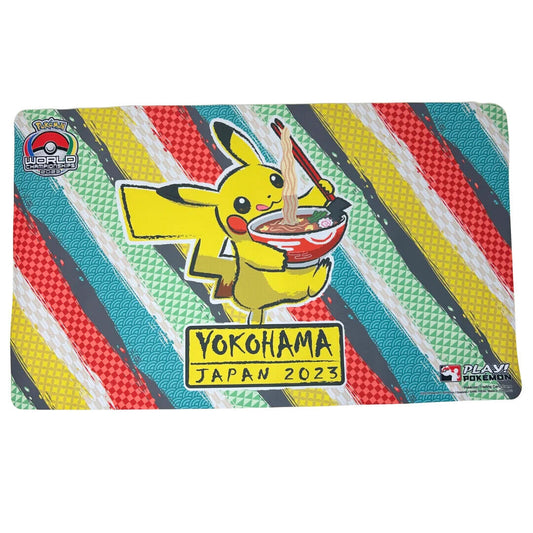 Pokémon Trading Card Game Official Playmat - Yokohama World Championships 2023 - Pikachu Ramen
