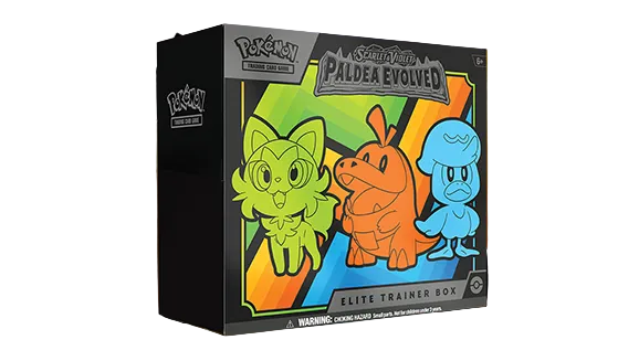 Pokémon Card Game S&V Paldea Evolved Elite Trainer Box Official Factory Sealed