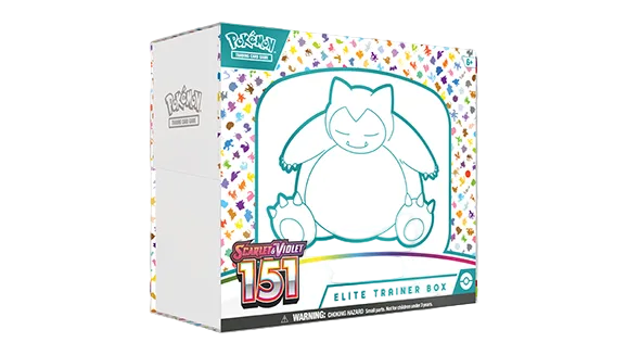 Pokémon Card Game Scarlet & Violet 151 Elite Trainer Box Official Factory Sealed