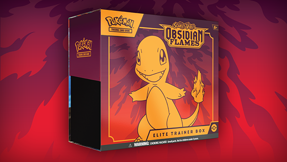 Pokémon Card Game Scarlet & Violet Obsidian Flames Elite Trainer Box Official Factory Sealed