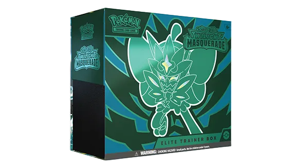 Pokémon Elite Trainer Box S&V Twilight Masquerade Official Factory Sealed