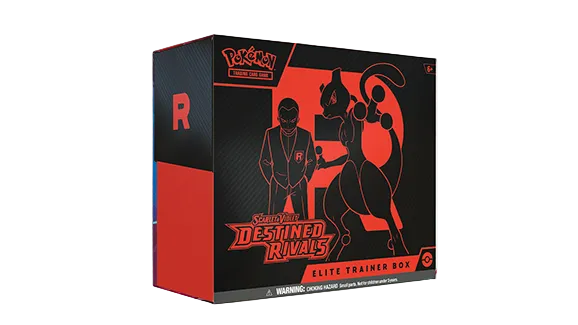 Pokémon Elite Trainer Box S&V Destined Rivals Official Factory Sealed