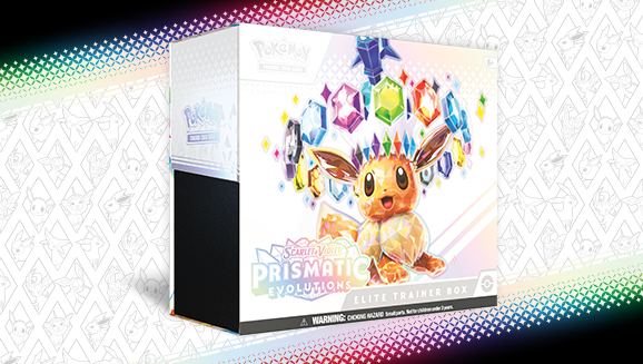 Pokémon Elite Trainer Box S&V Prismatic Evolutions Official Factory Sealed