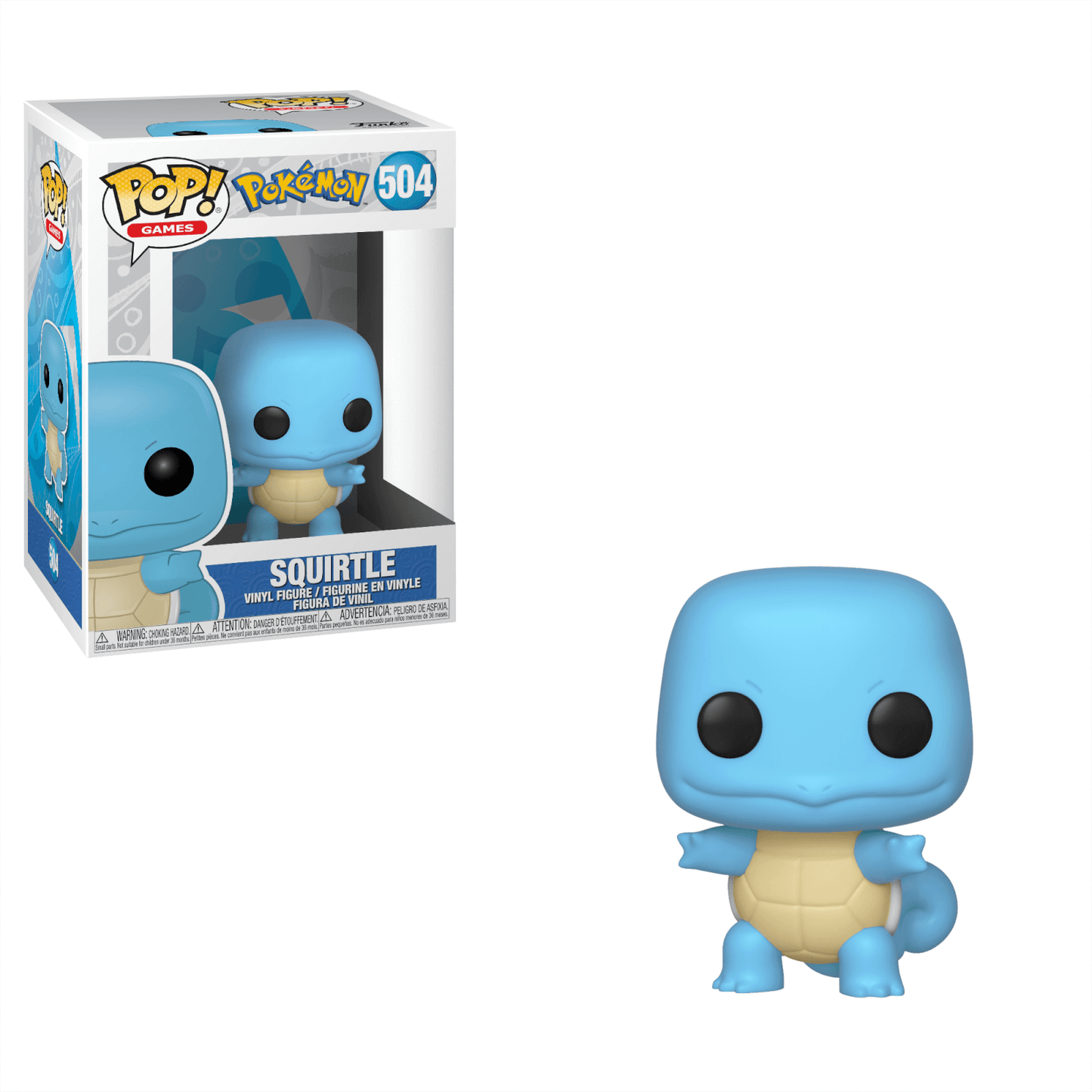 Pokemon Pop! Vinyl Funko - SQUIRTLE #504