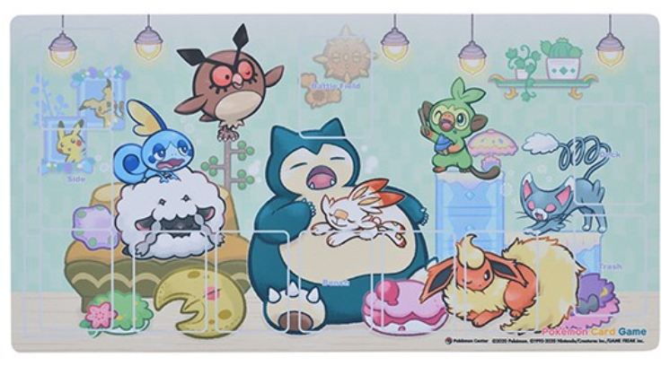 PokƩmon Center Trading Card Game Official Playmat - Snorlax's Yawn
