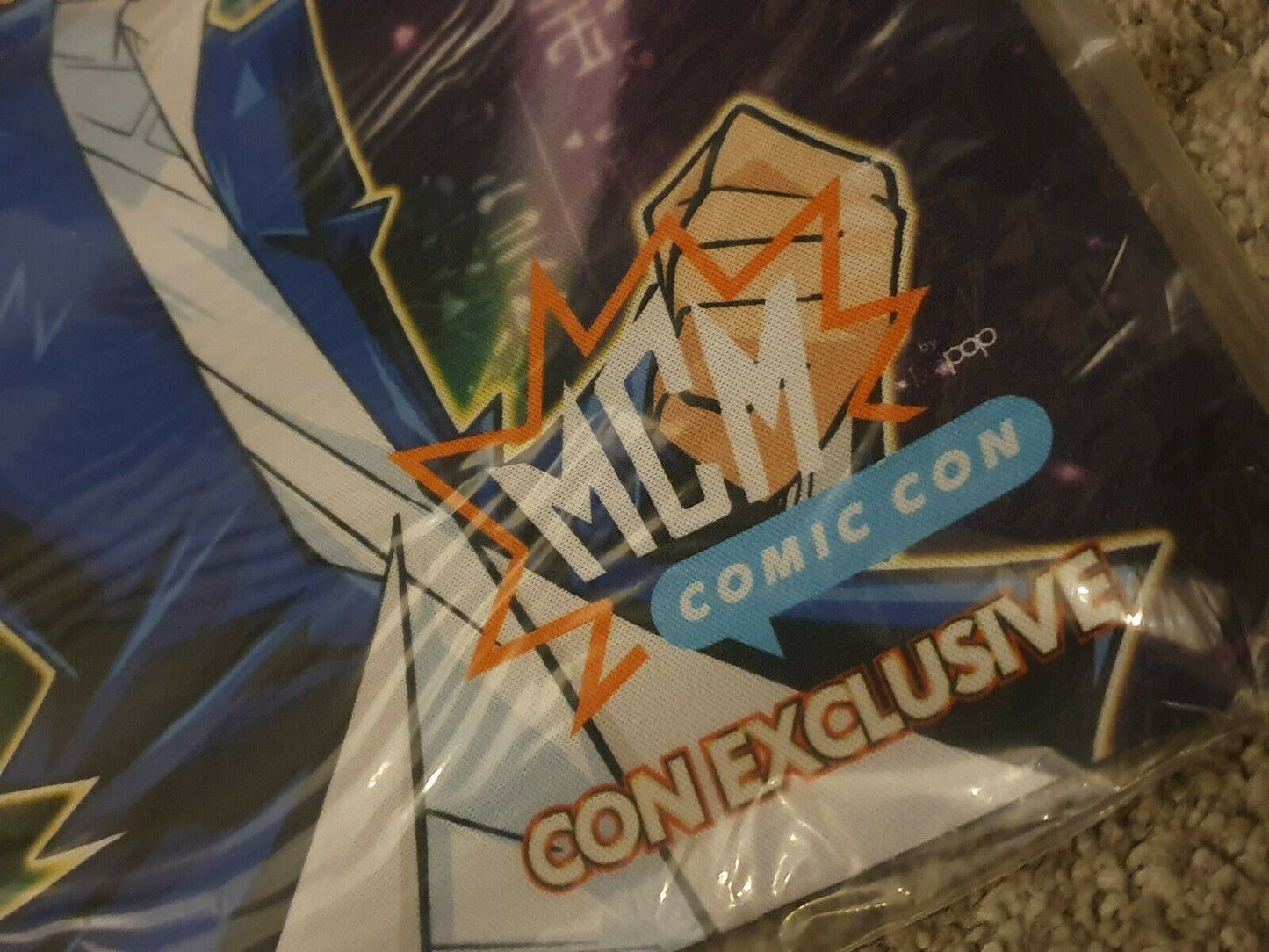 Yu-gi-oh Joey & Marik Exclusive MCM Playmat Signed By English Voice Actors - Wayne Grayson & Jonathan Todd Ross
