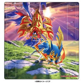 Pokémon Center Trading Card Game Official Double Playmat - Zacian/Zamazenta (Felt)