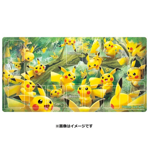PokƩmon Center Trading Card Game Official Playmat - Pikachu no Mori
