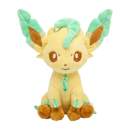 Pokémon Center Fit/Sitting Cuties Official Plush Gen 4 - Leafeon