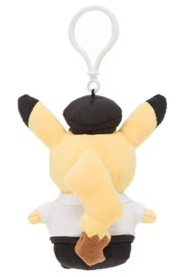 PokƩmon Center Singapore Pilot Pikachu (Version 2) Official Plush - Mini Keychain