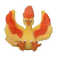 Pokemon Center Fit Official Plush Gen 1 - Moltres