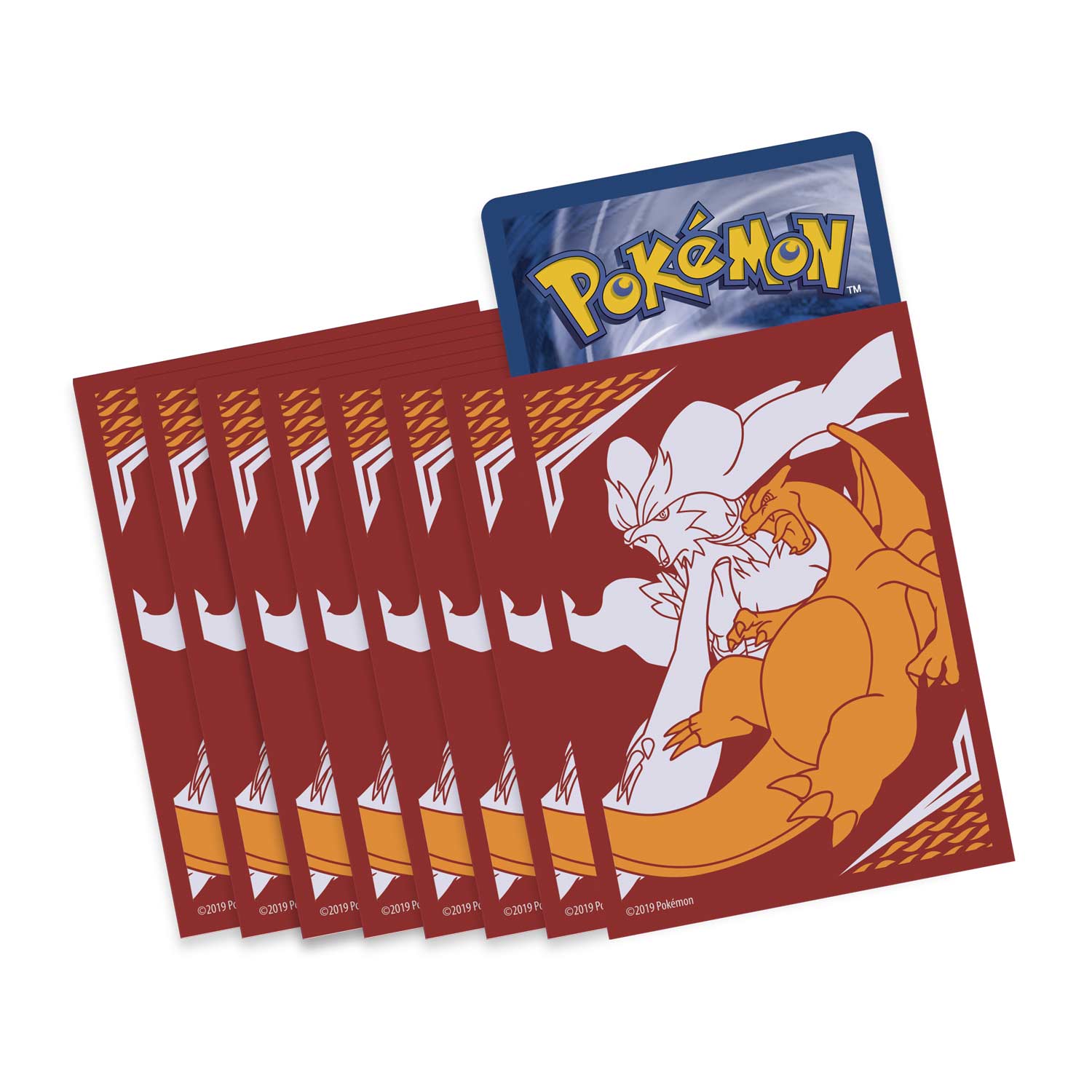 Pokemon Trading Card Game Official Card Sleeves x65 - Reshiram & Charizard Pokemon Trading Card Game Official Card Sleeves x65 - Reshiram & Charizard