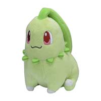 Pokemon Center Fit/Sitting Cuties Official Plush Gen 2 - Chikorita