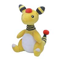 Pokemon Center Fit/Sitting Cuties Official Plush Gen 2 - Ampharos