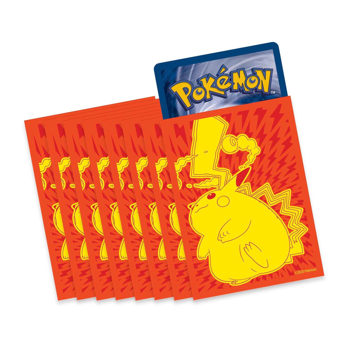 PokƩmon Trading Card Game Official Card Sleeves x65 - Gigantamax Pikachu