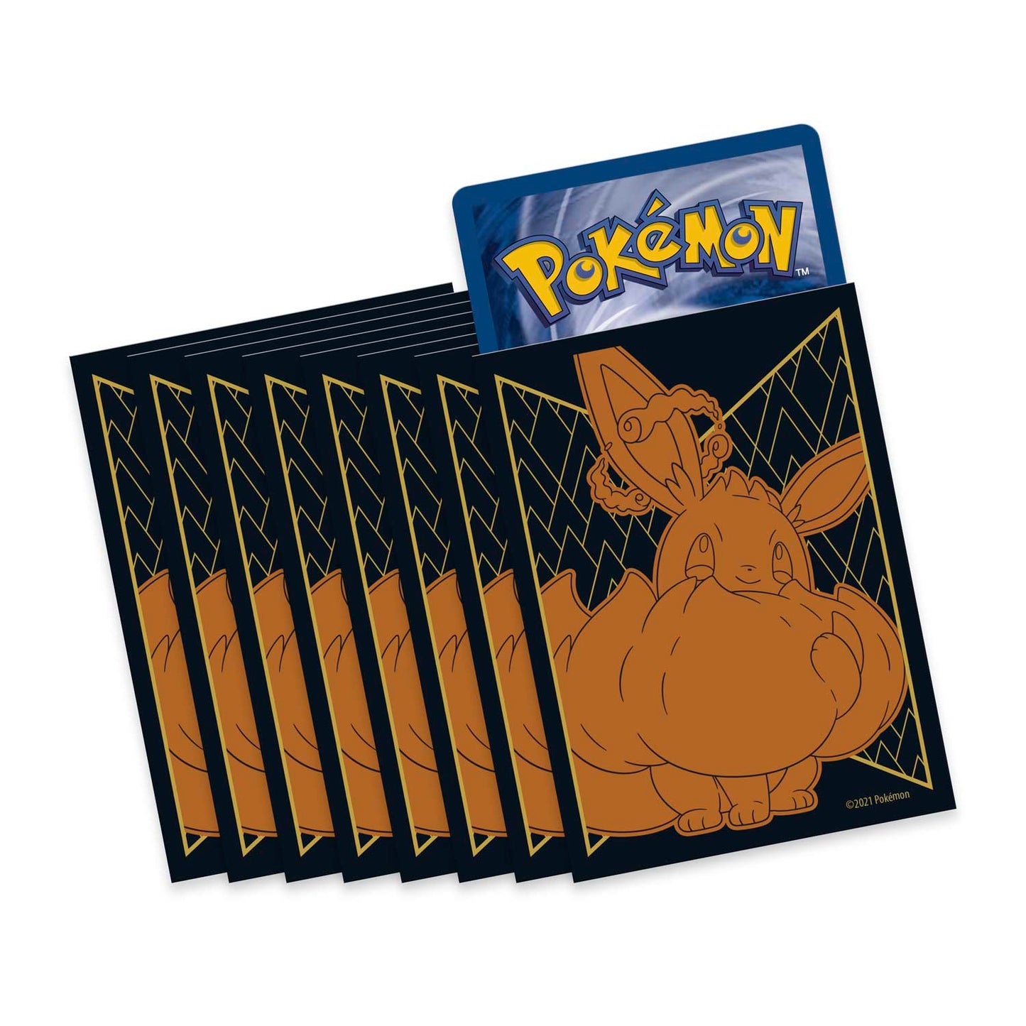 PokƩmon Trading Card Game Official Card Sleeves x65 - Gigantamax Eevee
