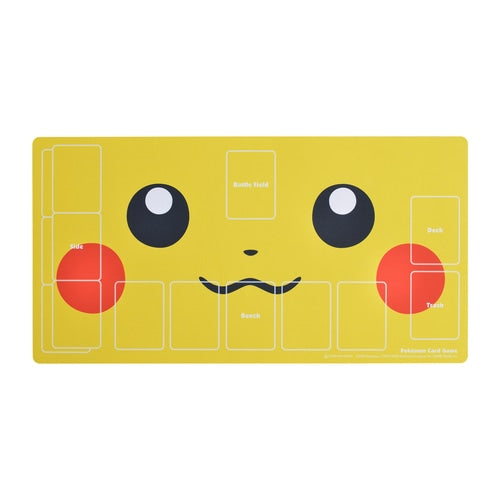 Pokémon Center Trading Card Game Official Playmat - Pikachu Face