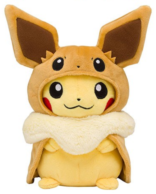 Pikachu top poncho eevee