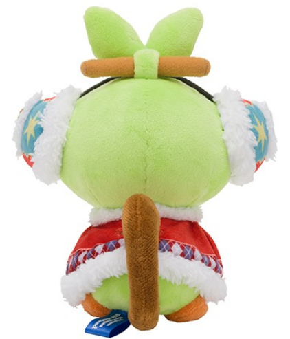 Pokémon Center Grookey Christmas Wonderland Official Plush