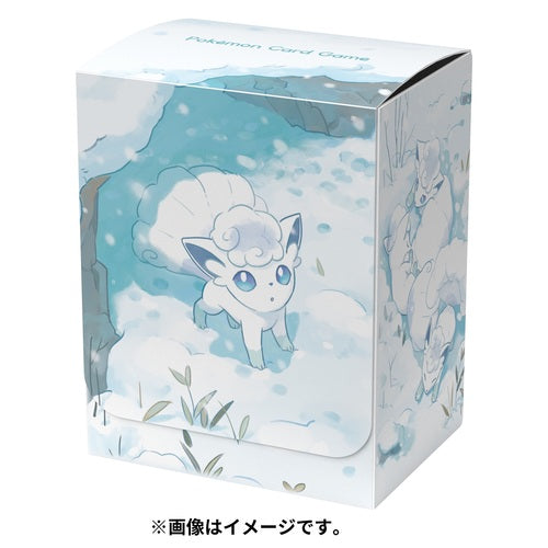 Pokémon Center Trading Card Game Official Deck Box - Alolan Vulpix