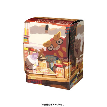 Pokémon Center Trading Card Game Official Deck Box - Darumaka & Litwick & Swirlix & Phantump