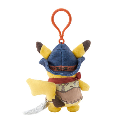 Pokemon Center Run Run! Desert Pikachu Official Plush - Mini Keychain