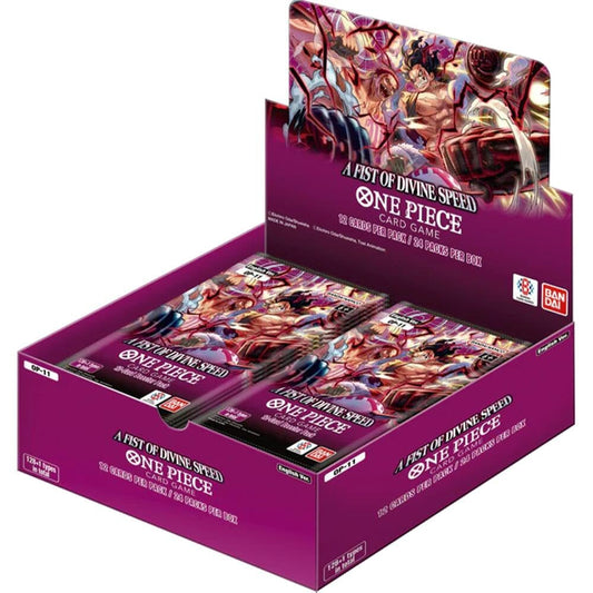 One Piece Card Game - A Fist of Divine Speed Booster Box OP-11 - Official Factory Sealed [English]